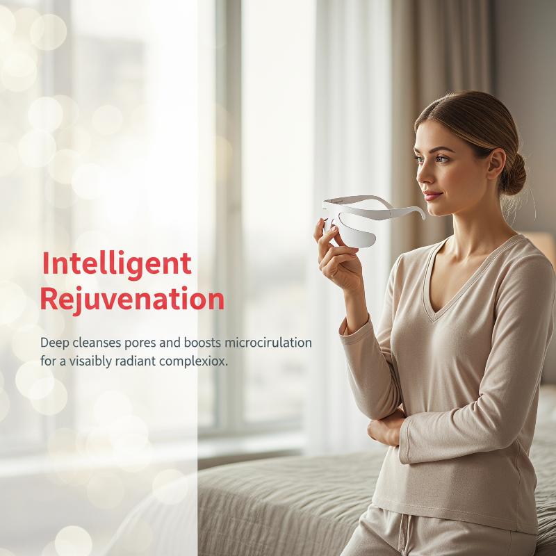Alat Pijat Mata Pintar Portabe - Light Therapy Glasses ulasan dan harga
