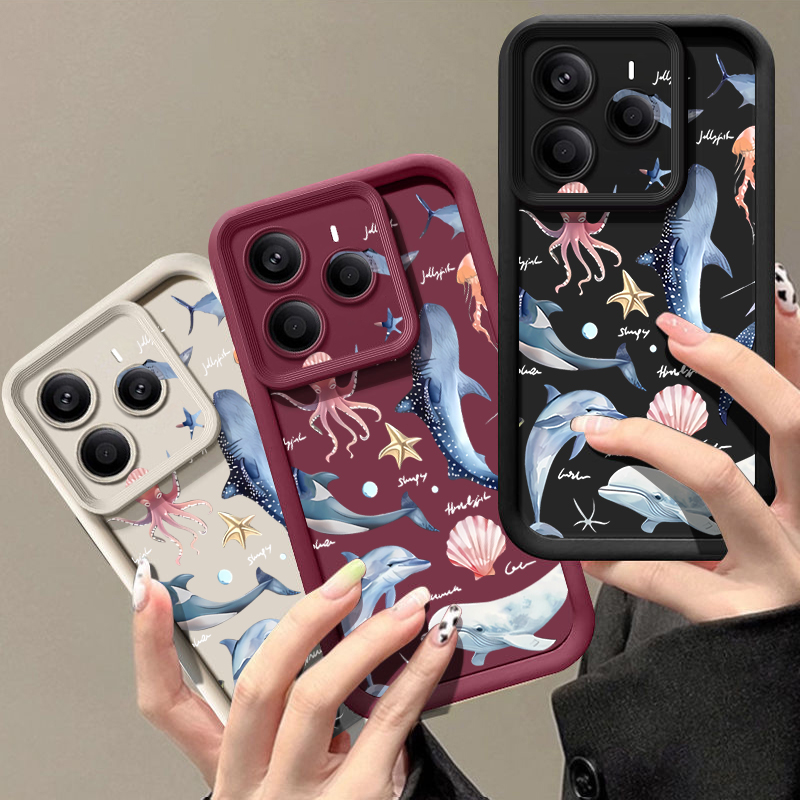 Casing Lembut Bermotif Lumba-l - Xiaomi Redmi Note 14 ulasan dan harga