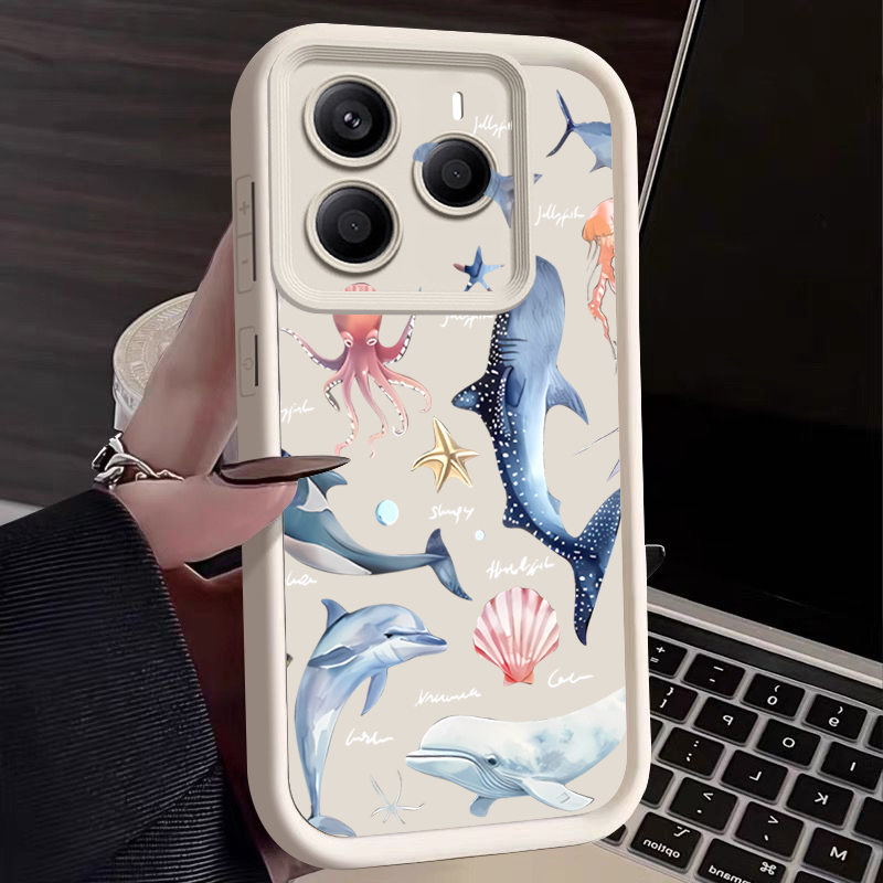 Casing Lembut Bermotif Lumba-l - Xiaomi Redmi Note 14 ulasan dan harga