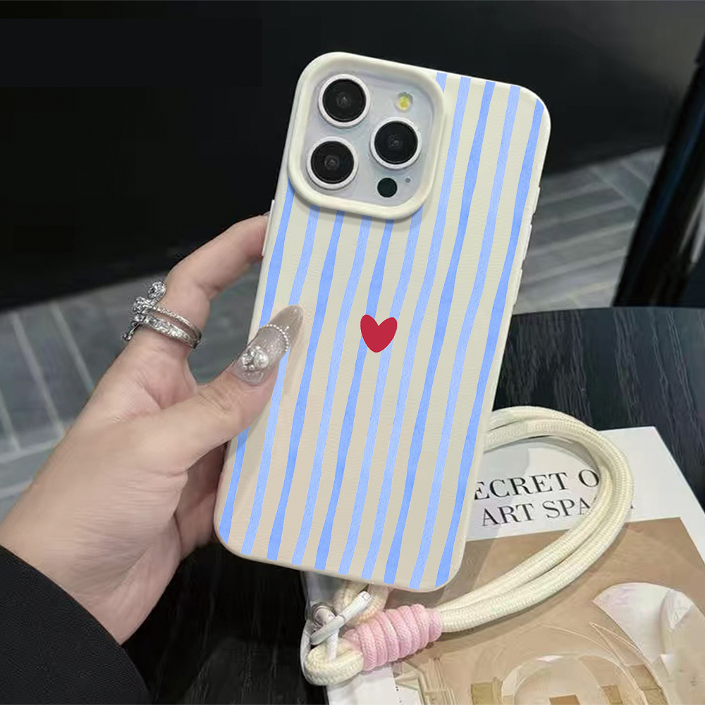 Casing Ponsel Motif Garis Vert - Apple Iphone 15 ulasan dan harga
