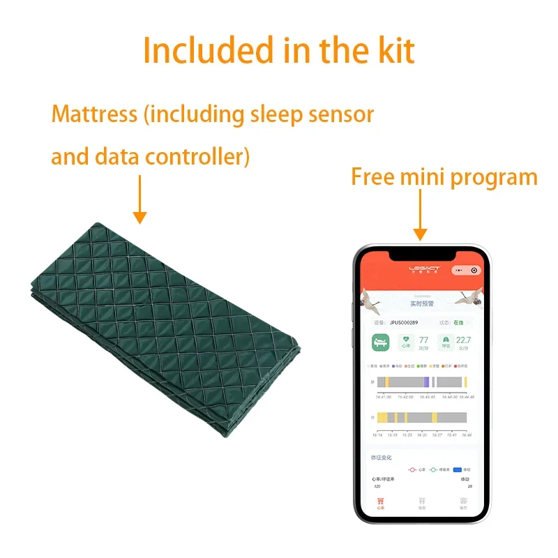 Kit pemantauan tidur SMF - 800 - Breath Rate Monitor ulasan dan harga