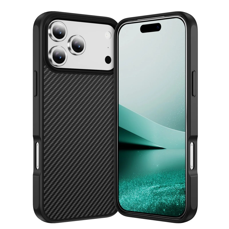 Casing Tekstur Serat Karbon Me - Apple Iphone 15 Pro Max ulasan dan harga