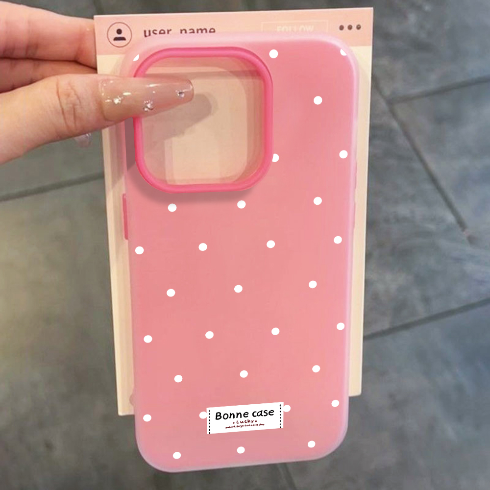 Casing Warna Permen Polka Dot  - Xiaomi Redmi Note 14 ulasan dan harga